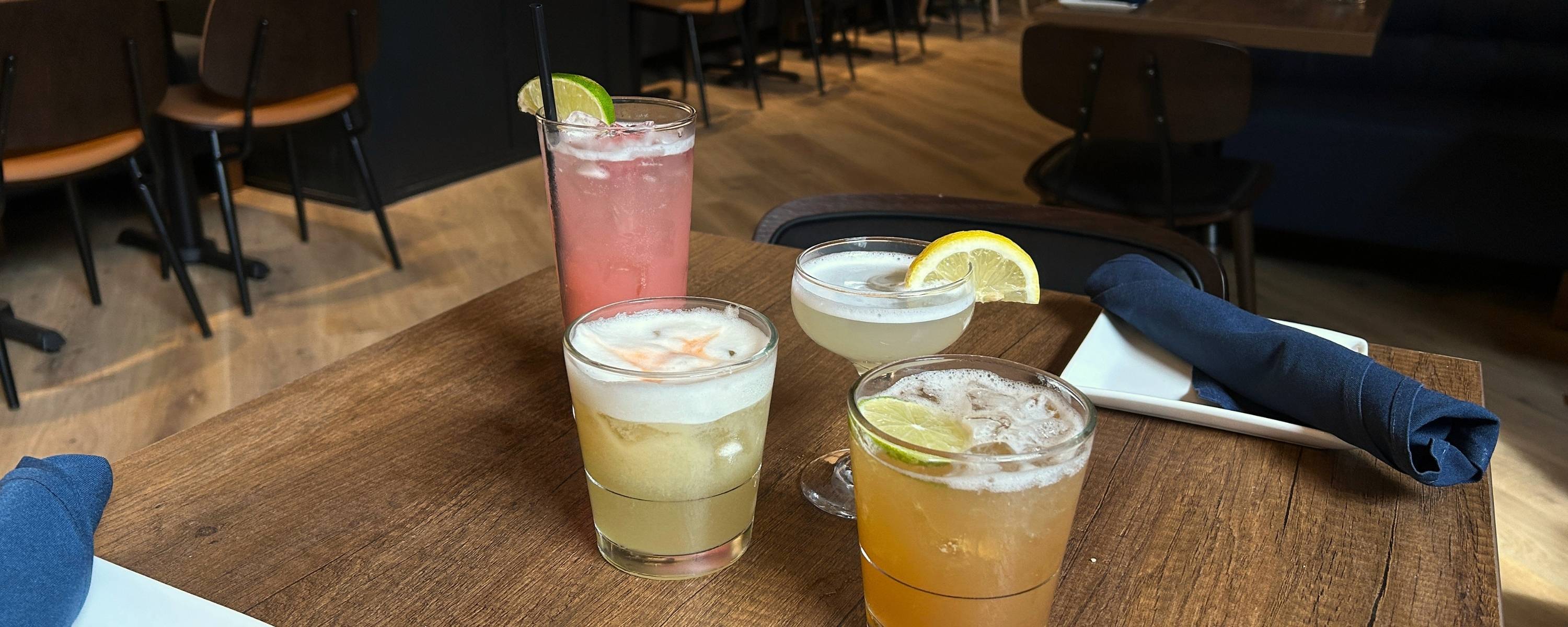 Cocktails at The James Public Eatery